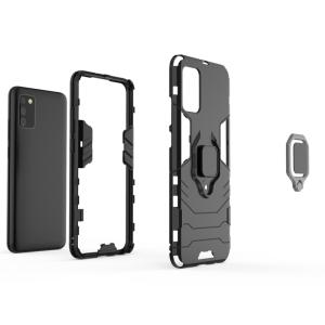 POWERTECH Θήκη Ring Armor MOB-1673 για Samsung A02s, μαύρη | Αξεσουάρ κινητών | elabstore.gr