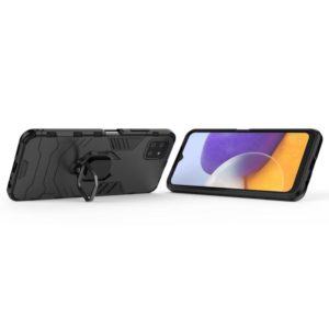 POWERTECH Θήκη Ring Armor MOB-1674 για Samsung A22 5G, μαύρη | Αξεσουάρ κινητών | elabstore.gr