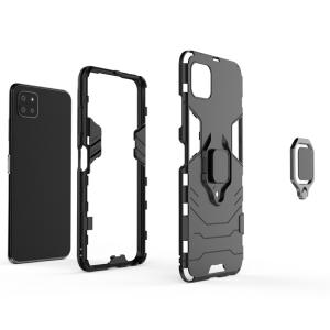 POWERTECH Θήκη Ring Armor MOB-1674 για Samsung A22 5G, μαύρη | Αξεσουάρ κινητών | elabstore.gr