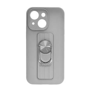 POWERTECH θήκη Ring MOB-1677 για iPhone 13, γκρι | Αξεσουάρ κινητών | elabstore.gr