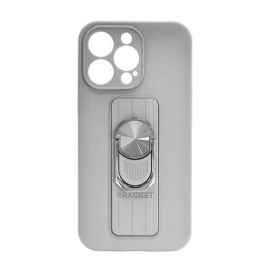 POWERTECH θήκη Ring MOB-1680 για iPhone 13 Pro, γκρι | Αξεσουάρ κινητών | elabstore.gr