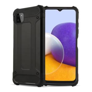 POWERTECH Θήκη Hybrid Armor MOB-1703 για Samsung A22 5G, μαύρη | Αξεσουάρ κινητών | elabstore.gr