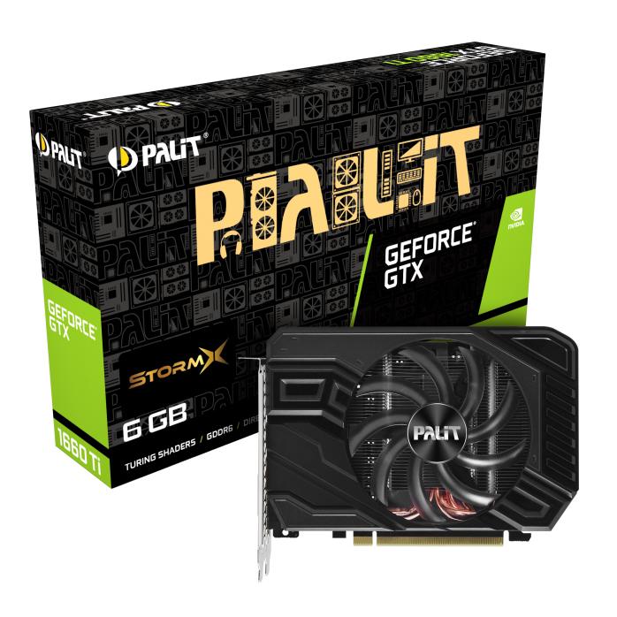 PALIT VGA GeForce 1660Ti STORMX NE6166T018J9-161F, GDDR6 6GB, 192bit | eLabstore.gr PALIT VGA GeForce 1660Ti STORMX NE6166T018J9-161F, GDDR6 6GB, 192bit | PC & Αναβάθμιση | elabstore.gr