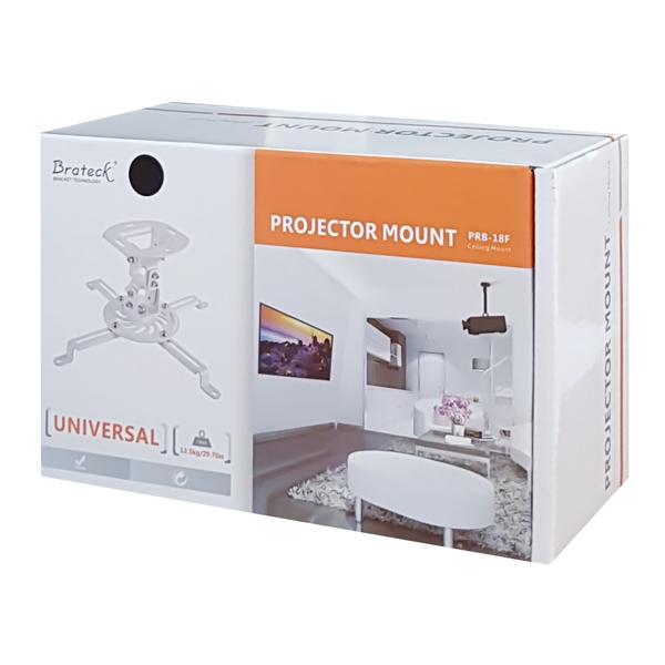 BRATECK Βάση για projectors PRB-18F, οροφής, 360° περιστροφή, έως 13.5kg | eLabstore.gr BRATECK Βάση για projectors PRB-18F, οροφής, 360° περιστροφή, έως 13.5kg | Εικόνα & Ήχος | elabstore.gr