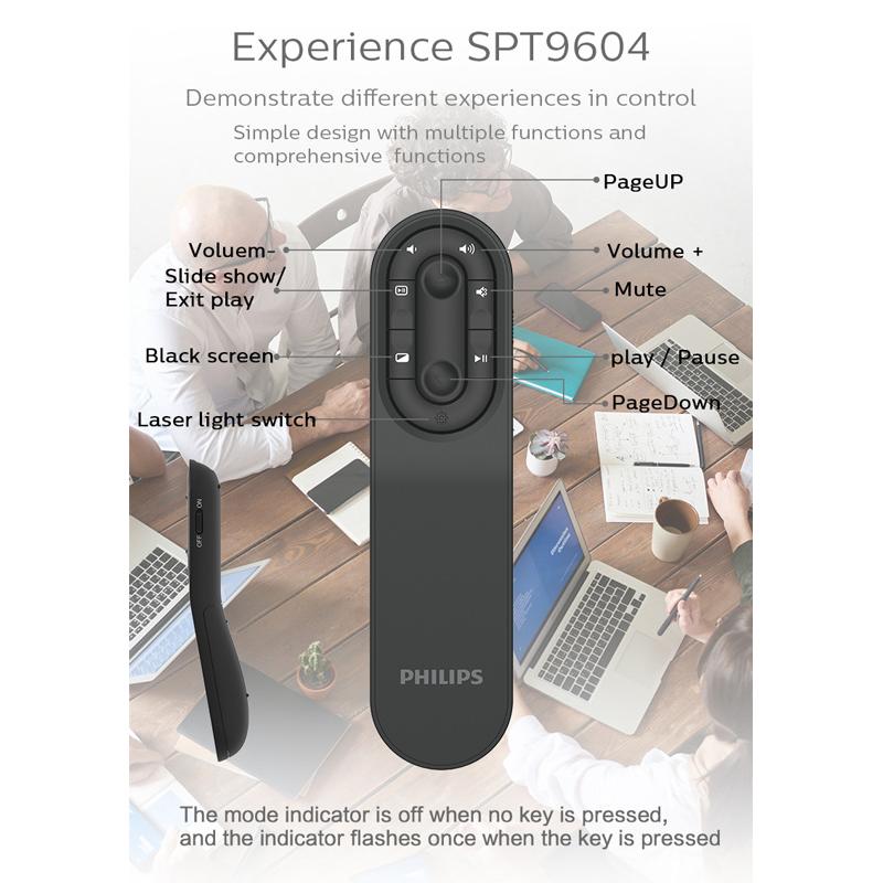 PHILIPS Τηλεχειριστήριο παρουσιάσεων 9604 με laser, ασύρματο, έως 30m | eLabstore.gr PHILIPS Τηλεχειριστήριο παρουσιάσεων 9604 με laser, ασύρματο, έως 30m | Εικόνα & Ήχος | elabstore.gr