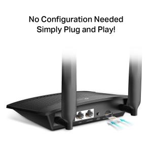 TP-LINK Wireless N Router TL-MR100, 4G LTE, 300 Mbps, Ver. 1.2 | Δικτυακά | elabstore.gr