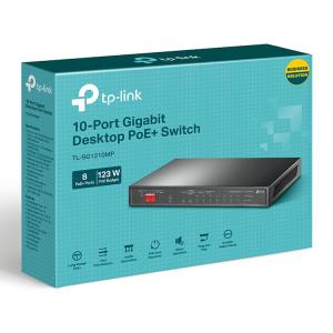 TP-LINK Desktop Switch TL-SG1210MP, 10-Port Gigabit, Ver 2.0 | Δικτυακά | elabstore.gr