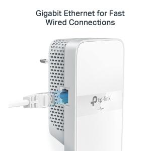 TP-LINK Powerline ac Wi-Fi Kit TL-WPA7617, AV1000 Gigabit, Ver. 1.0 | Δικτυακά | elabstore.gr
