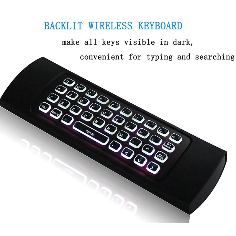 Air mouse XYX-1000, motion sensing, back light, μαύρο | eLabstore.gr Air mouse XYX-1000, motion sensing, back light, μαύρο | Εικόνα & Ήχος | elabstore.gr