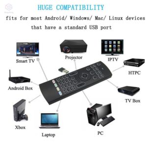 Air mouse XYX-1000, motion sensing, back light, μαύρο | eLabstore.gr Air mouse XYX-1000, motion sensing, back light, μαύρο | Εικόνα & Ήχος | elabstore.gr