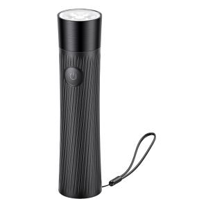USAMS power bank με φακό US-CD166, 4000mAh, USB output, 2A, μαύρο | Αξεσουάρ κινητών | elabstore.gr