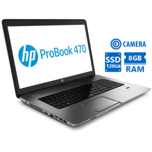 HP (B) ProBook 470G2 i5-4210U/17.3/8GB/120GB SSD/DVD/Camera/8P Grade B Refurbished Laptop | Refurbished | elabstore.gr