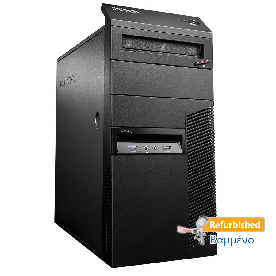 Lenovo M83 Tower i3-4330/ 4GB DDR3/ 500GB/ No ODD/ 7P Grade A+ Refurbished PC | eLabstore.gr Lenovo M83 Tower i3-4330/4GB DDR3/500GB/No ODD/7P Grade A+ Refurbished PC | Refurbished | elabstore.gr