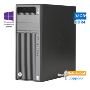 HP Z440 Tower Xeon E5-1650v4(6-Cores)/32GB DDR4/1TB/Nvidia 2GB/DVD/10P Grade A+ Workstation Refurbis | Refurbished | elabstore.gr