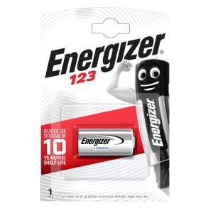 ENERGIZER μπαταρία λιθίου CR123A, 3V, 1τμχ | Μπαταρίες | elabstore.gr