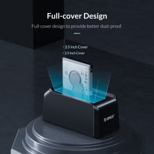 ORICO docking station για 2.5" & 3.5" HDD/SSD 9818U3 USB3.0, 18TB, μαύρο | Συνοδευτικά PC | elabstore.gr