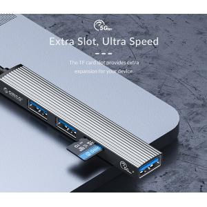 ORICO USB Type-C hub AH-12F, 3x USB ports, TF port, γκρι | eLabstore.gr ORICO USB Type-C hub AH-12F, 3x USB ports, TF port, γκρι | Συνοδευτικά PC | elabstore.gr