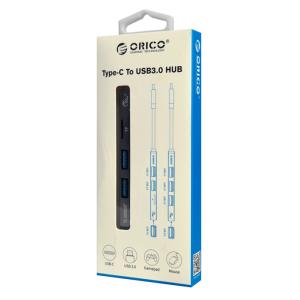 ORICO USB Type-C hub AH-12F, 3x USB ports, TF port, γκρι | eLabstore.gr ORICO USB Type-C hub AH-12F, 3x USB ports, TF port, γκρι | Συνοδευτικά PC | elabstore.gr