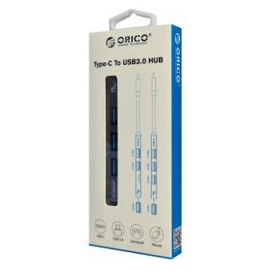 ORICO USB Type-C hub AH-13, 4x USB ports, γκρι | Συνοδευτικά PC | elabstore.gr