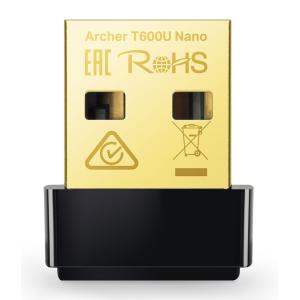 TP-LINK ασύρματος nano USB αντάπτορας ARCHER-T600UNANO, AC600, Ver. 1.0 | Δικτυακά | elabstore.gr