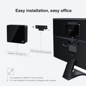 BEELINK mini PC GKMINI, INTEL CPU J4125, 8GB, 256GB SSD | PC & Αναβάθμιση | elabstore.gr