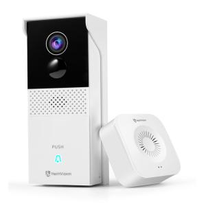 HEIMVISION κουδούνι με κάμερα HMB1, WiFi, 1080p, 2x 9600mAh, λευκό | Οικιακές & Προσωπικές Συσκευές | elabstore.gr