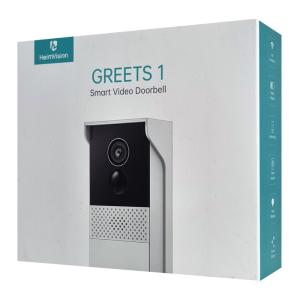 HEIMVISION κουδούνι με κάμερα HMB1, WiFi, 1080p, 2x 9600mAh, λευκό | eLabstore.gr