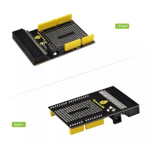 KEYESTUDIO Micro:bit prototyping shield V1 KS0292, με small breadboard | Gadgets - Αξεσουάρ | elabstore.gr