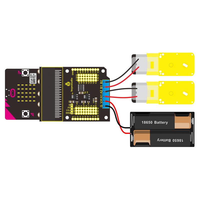 KEYESTUDIO motor drive breakout board KS0308 για Micro:bit | eLabstore.gr KEYESTUDIO motor drive breakout board KS0308 για Micro:bit | Gadgets - Αξεσουάρ | elabstore.gr