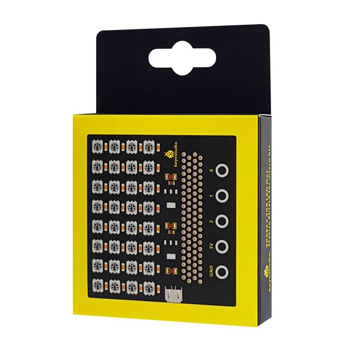 KEYESTUDIO SK6812 4x8 LED dot matrix shield KS0315 για Micro:bit | eLabstore.gr KEYESTUDIO SK6812 4x8 LED dot matrix shield KS0315 για Micro:bit | Gadgets - Αξεσουάρ | elabstore.gr