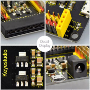 KEYESTUDIO sensor shield V2 KS0360 για Micro:bit | eLabstore.gr KEYESTUDIO sensor shield V2 KS0360 για Micro:bit | Gadgets - Αξεσουάρ | elabstore.gr