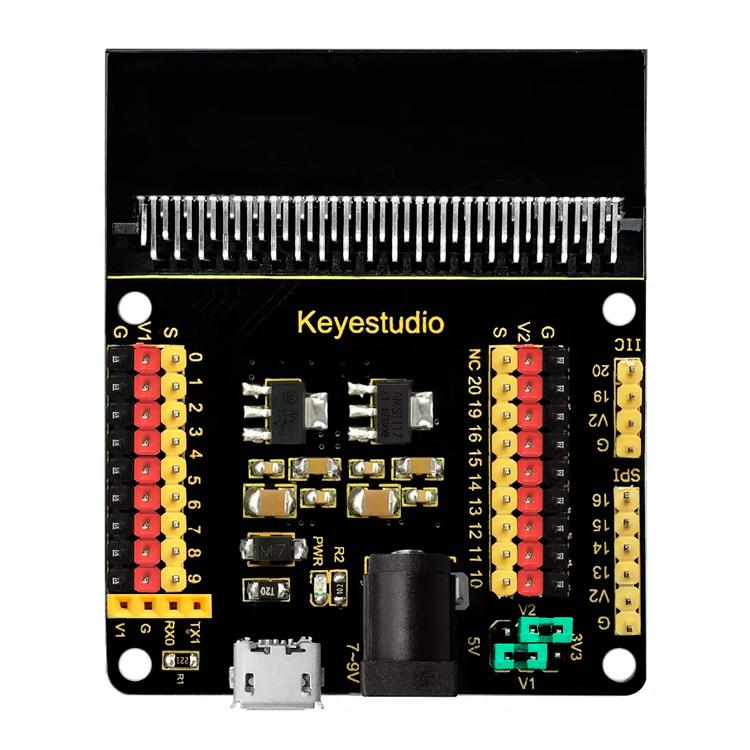 KEYESTUDIO sensor shield V2 KS0360 για Micro:bit | eLabstore.gr KEYESTUDIO sensor shield V2 KS0360 για Micro:bit | Gadgets - Αξεσουάρ | elabstore.gr