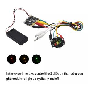 KEYESTUDIO honeycomb traffic light module KS0480 για Micro:bit | Gadgets - Αξεσουάρ | elabstore.gr