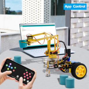 KEYESTUDIO 4DOF mechanical robot arm car kit KS0520, για Arduino | Gadgets - Αξεσουάρ | elabstore.gr