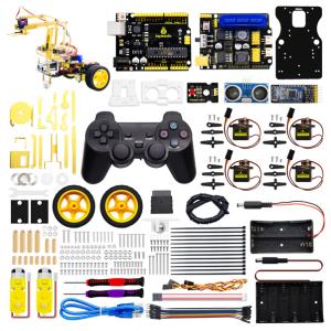 KEYESTUDIO 4DOF mechanical robot arm car kit KS0520, για Arduino | eLabstore.gr