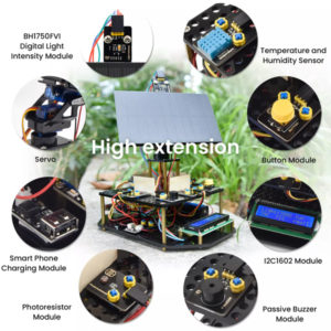 KEYESTUDIO solar tracking kit KS0530, για Arduino | Gadgets - Αξεσουάρ | elabstore.gr