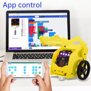 KEYESTUDIO desk bit mini car KS4026, για Micrο:bit STEM | Gadgets - Αξεσουάρ | elabstore.gr