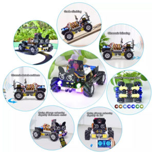 KEYESTUDIO 4WD mecanum robot car KS4031, για Micrο:bit, LEGO compatible | eLabstore.gr KEYESTUDIO 4WD mecanum robot car KS4031, για Micrο:bit, LEGO compatible | Gadgets - Αξεσουάρ | elabstore.gr