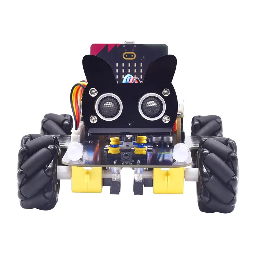 KEYESTUDIO 4WD mecanum robot car KS4031, για Micrο:bit, LEGO compatible | eLabstore.gr KEYESTUDIO 4WD mecanum robot car KS4031, για Micrο:bit, LEGO compatible | Gadgets - Αξεσουάρ | elabstore.gr
