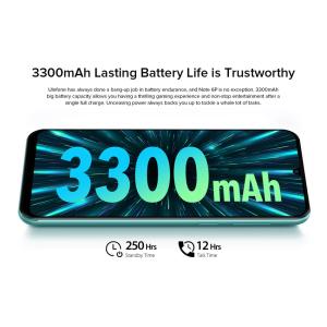 ULEFONE Smartphone Note 6P, 6.1", 2/32GB, Android 11 Go Edition, μαύρο | Mobile Συσκευές | elabstore.gr