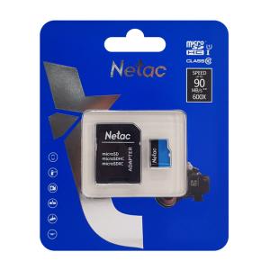 NETAC κάρτα μνήμης MicroSDHC P500 Standard, 16GB, 90MB/s, Class 10 | Συνοδευτικά PC | elabstore.gr