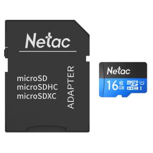 NETAC κάρτα μνήμης MicroSDHC P500 Standard, 16GB, 90MB/s, Class 10 | Συνοδευτικά PC | elabstore.gr