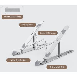 ORICO βάση για laptop & tablet PFB-A2, 11-17", ρυθμιζόμενο ύψος, ασημί | Αξεσουάρ για Laptop | elabstore.gr