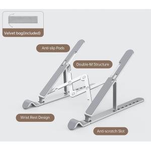 ORICO βάση για laptop & tablet PFB-A21, 11-17", ρυθμιζόμενο ύψος, ασημί | Αξεσουάρ για Laptop | elabstore.gr