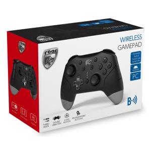 ROAR ασύρματο gamepad RR-0014 για Nintendo Switch, PC & Android, μαύρο | Συνοδευτικά PC | elabstore.gr