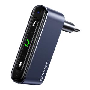 USAMS ασύρματο audio receiver US-SJ519 με μικρόφωνο, Bluetooth 5.0, γκρι | Gadgets - Αξεσουάρ | elabstore.gr