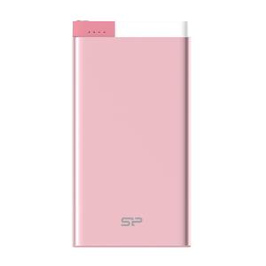 SILICON POWER power bank S105, 10000mAh, USB, Lightning/Micro input, ροζ | Αξεσουάρ κινητών | elabstore.gr