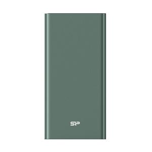SILICON POWER power bank QP60 10000mAh, 2x USB & USB Type-C 18W, πράσινο | Αξεσουάρ κινητών | elabstore.gr