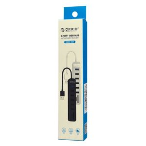 ORICO USB 3.0 hub TWU32-6AST, 6x USB ports, SD/TF ports, μαύρο | Συνοδευτικά PC | elabstore.gr