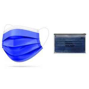 VESTAMED χειρουργική μάσκα 3 στρωμάτων VMM40, BFE >98% 5x 10τμχ μπλε | Οικιακές & Προσωπικές Συσκευές | elabstore.gr